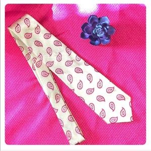 🤎 Vintage NEW Ben Silver Silk Tie 🤎